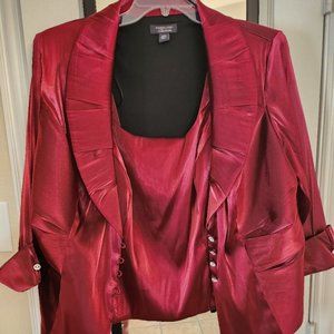 Dress Barn camisole with jacket